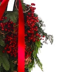 クリスマススワッグ「赤い実のクリスマススワッグ」SWAG Mサイズ クリスマスギフト クリスマススワッグ