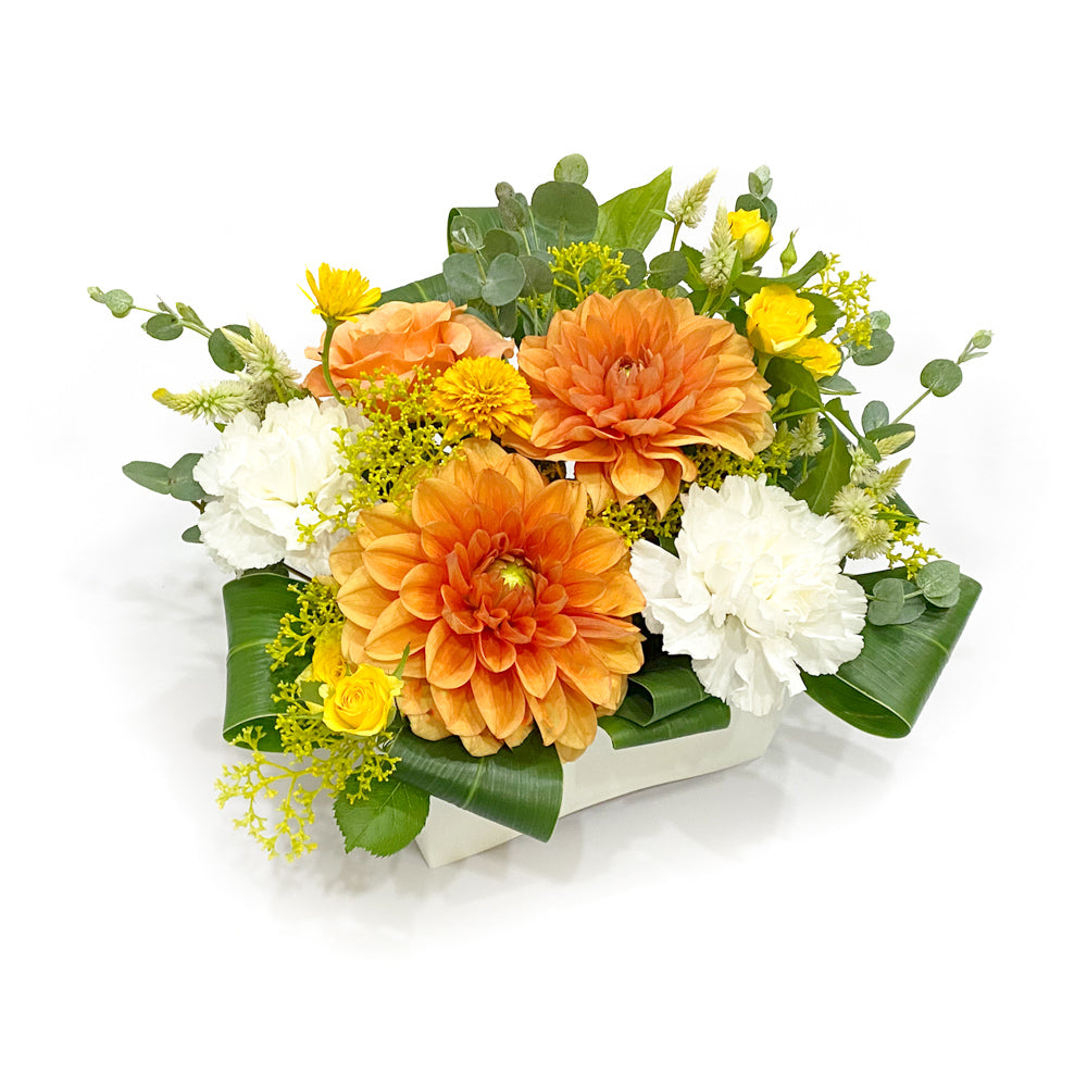 おまかせアレンジ Mサイズ(イエロー・オレンジ)