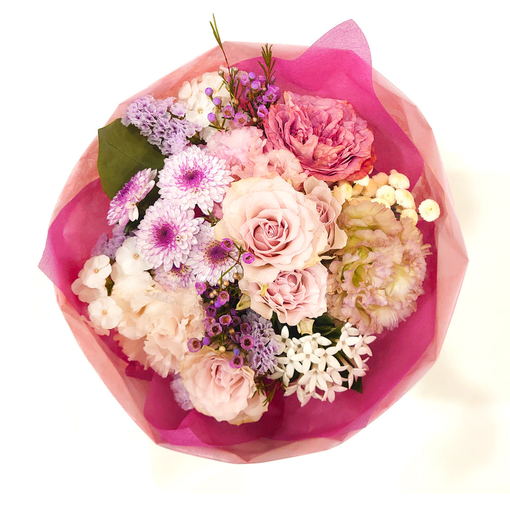 おまかせ花束 Mサイズ(ピンク)