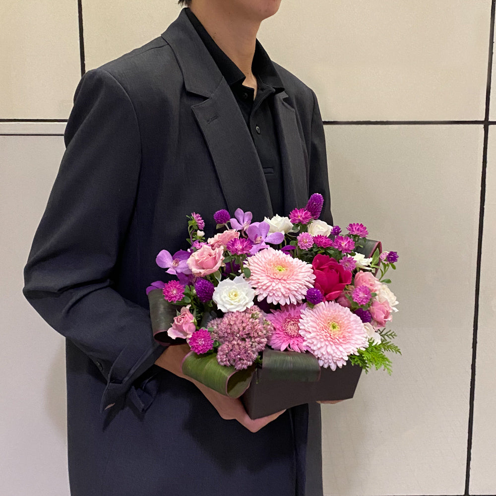 おまかせアレンジ Mサイズ(ピンク)