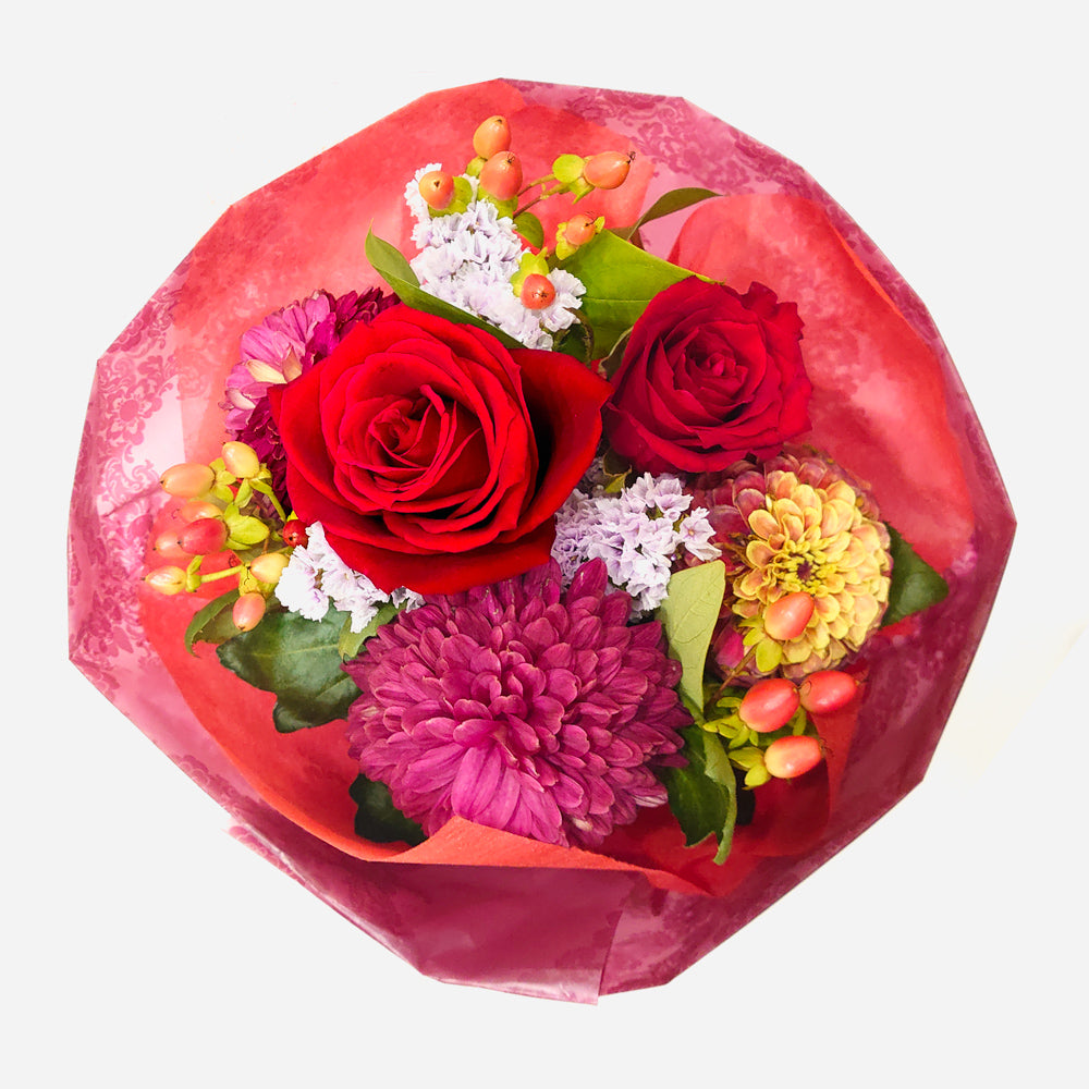おまかせ花束 Sサイズ(レッド)