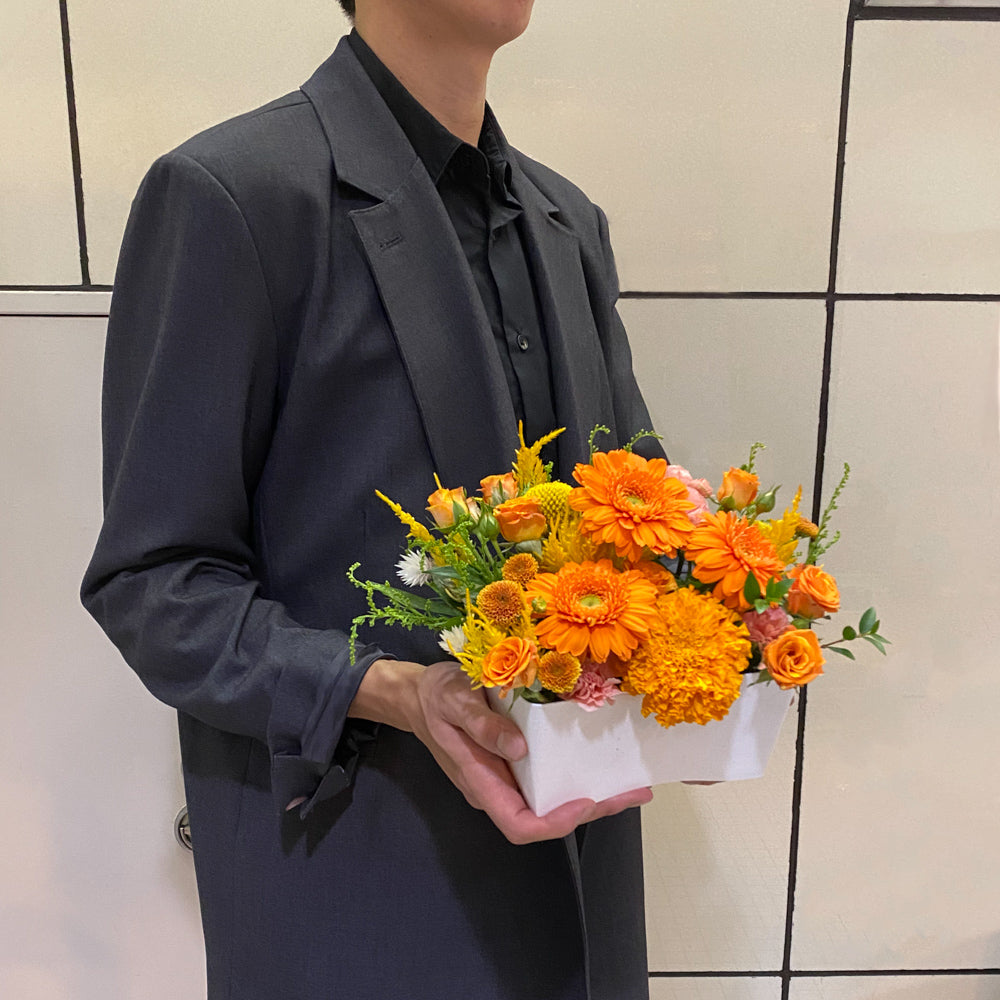 おまかせアレンジ Sサイズ(イエロー・オレンジ)