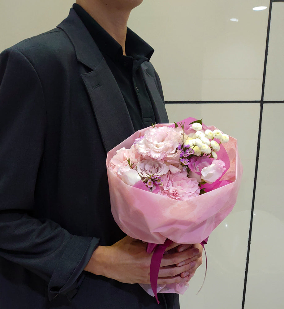 おまかせ花束 Sサイズ(ピンク)