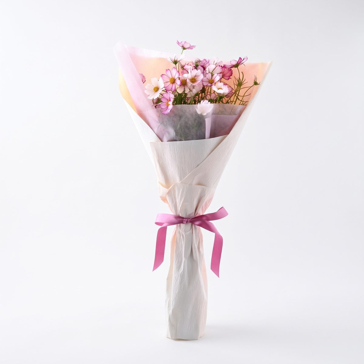 花束「秋風に揺れる可憐な花束　秋桜（コスモス）の花束 30本」 16,500円（税込） 誕生日 記念日 発表会 お祝い 六本木配送無料 ギフト 生花