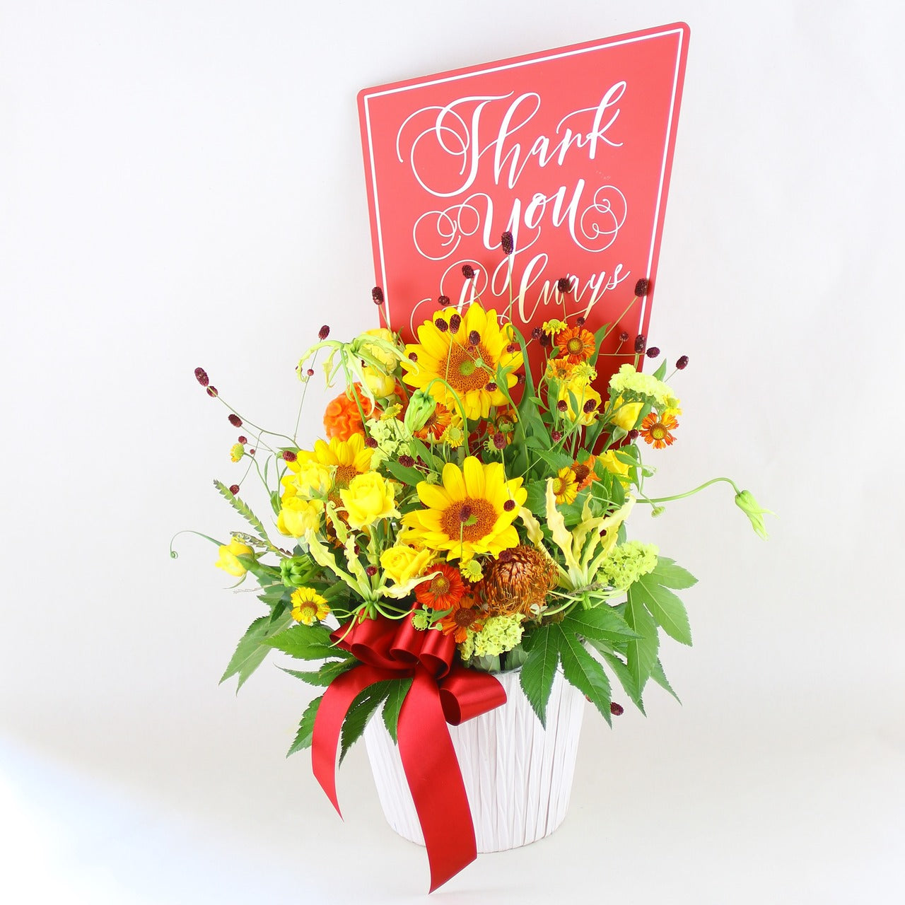 敬老の日 アレンジメント「Thank the elderly」ギフト 生花 お祝い Lサイズ ピンク系 10,000円（税抜）