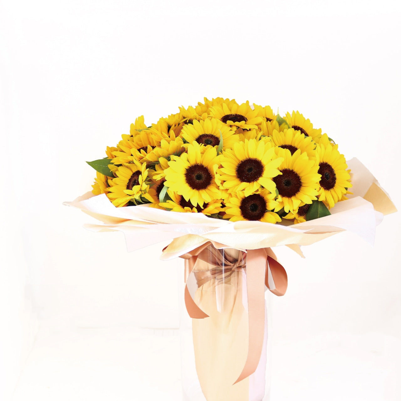 ヒマワリ　花束「夏のプロポーズ大作戦！ヒマワリの花束108本　花言葉は「あなただけを見つめていたい」花束」花贈り　ギフト　夏の贈り物　ひまわり　向日葵　